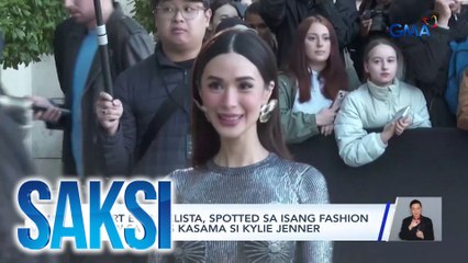 Heart Evangelista, spotted sa isang fashion show sa Paris kasama si Kylie Jenner | Saksi