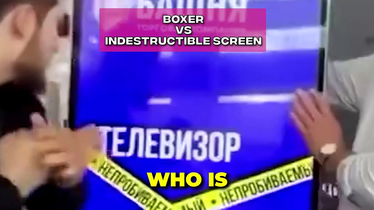 Pro Boxer Versus INDESTRUCTIBLE Screen!