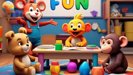 kids Cartoon learning poem cartoon animated series