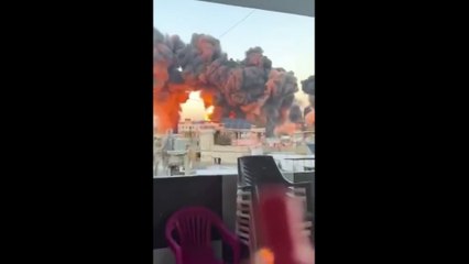 İsrail Beyrut’u vurdu! “Hedef Nasrallah’tı”