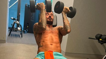 David Beckham revienta Instagram con el impresionante entrenamiento que realiza a sus 49 años
