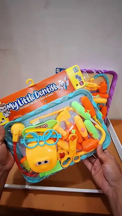 PremRatna My Little Dentist Play Set, Wellness medical kit and pipe blocks for Kids