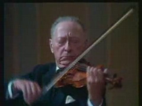 Jascha Heifetz - Rondo de Mozart