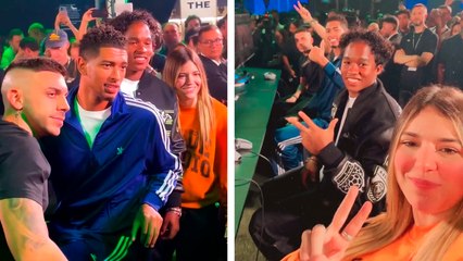 Rivales en EA FC 25: Bellingham y Endrick roban miradas y ¡hasta piden fotos! ⚽