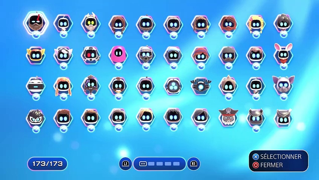 Tous les personnages PlayStation - Astro Bot PS5