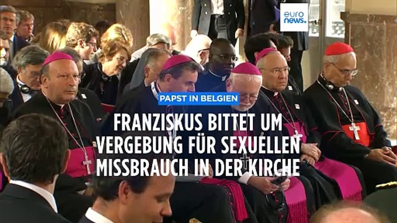 Papst in Belgien: Franziskus bittet um Vergebung für sexuellen Missbrauch in der Kirche