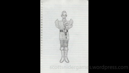 Soldier Pencil Sketch Video #425 (09-27-2024)