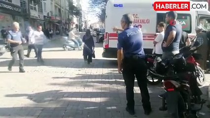 Ehliyetsiz Motosiklet Sürücüsü Kazada Yaralandı