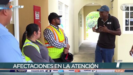 Población de El Copé vigilante ante promesa de estabilización del servicio de energía eléctrica