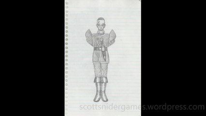 Soldier Pencil Sketch Video #429 (09-27-2024)
