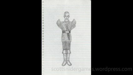 Soldier Pencil Sketch Video #431 (09-27-2024)