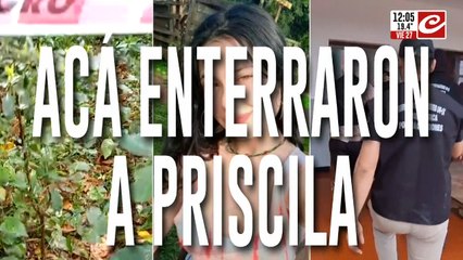 Muerte y misterio: acá enterraron a Priscila