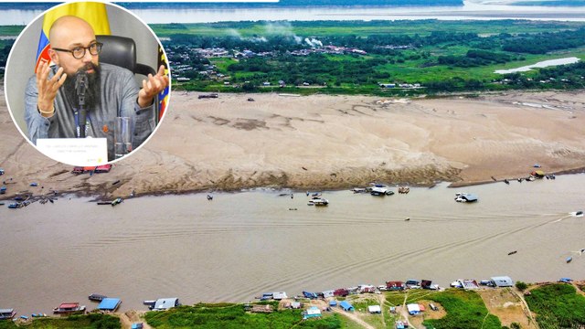 Este es el plan de la UNGRD para ayudar a las comunidades afectadas por la reducción del río Amazonas