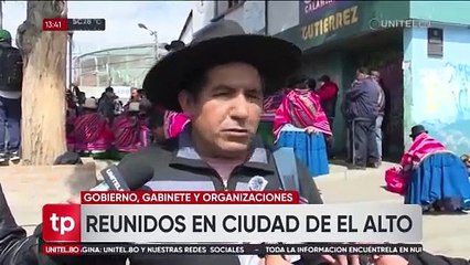 Arce se reunió con el Pacto de Unidad para analizar la coyuntura