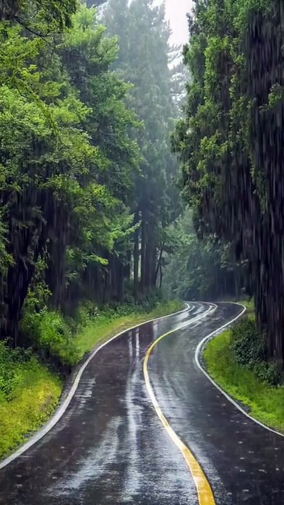 Rain in the roadtrip