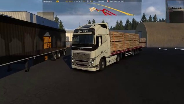 Tonnage Load Timber - Departure: Graz * Destination: Linz - #Volvo #Trucks - Euro Truck Simulator 2