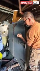 Açık arttırmadan satın aldığı devasa kasanın içinden çıkanlara inanamadı "En çılgınca olanı söylememe izin verilmiyor"