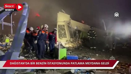 Dağıstan’da bir benzin istasyonunda patlama meydana geldi