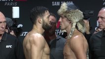 UFC Paris 3 - Le face-à-face entre Imavov et Allen avant leur guerre en co-main event