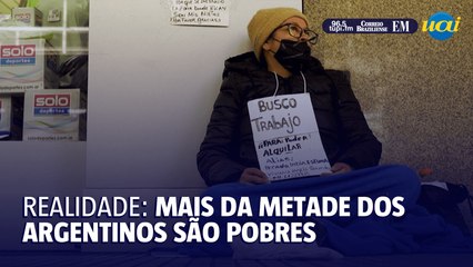 Realidade: mais da metade dos argentinos são pobres