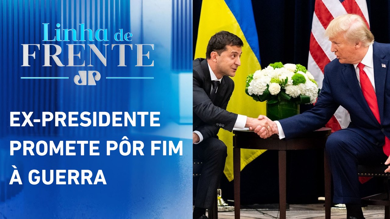 Trump afirma ter "relação muito boa" com Putin e Zelensky | LINHA DE FRENTE