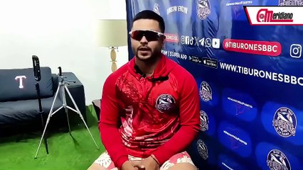¡Emilker Guzmán habla sobre su preparación durante la pretemporada con tiburones!