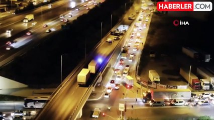 Sultanbeyli'de 15 Araçlı Zincirleme Kaza: 5 Yaralı