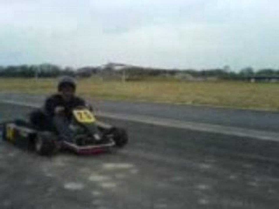 Test OK 1 demarage karting 125 rm