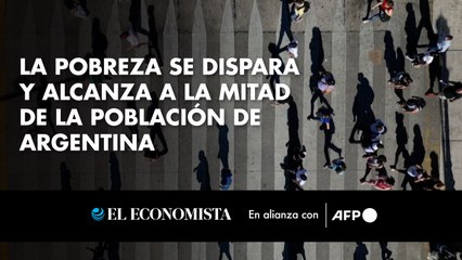 La pobreza se dispara y alcanza a la mitad de la población de Argentina