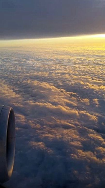 Clouds in the sky royalty free video