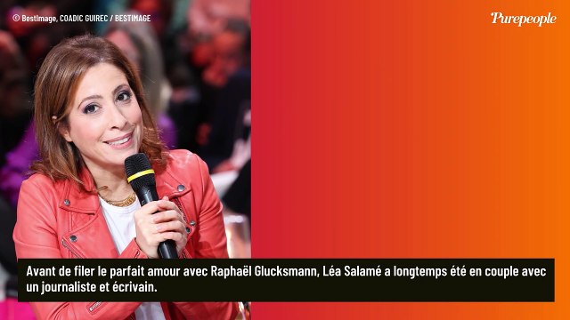 Léa Salamé en couple avec Raphaël Glucksmann : elle revoit son ex, un célèbre écrivain, pour une occasion spéciale