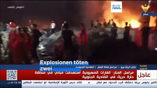 Libanon: Israel trifft Hisbollah-Hauptquartier