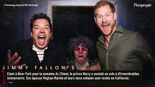 Encore sans Meghan Markle, Harry se prend au jeu d'un célèbre show télé : petite frayeur pour le prince mais photos incontournables !
