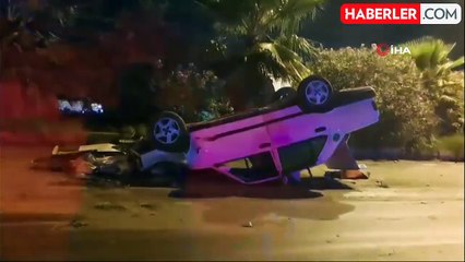 Takla Atarak Hurdaya Dönen TOFAŞ'ın Sürücüsü Yaralandı