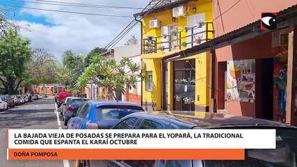 La bajada vieja de Posadas se prepara para el yopará, la tradicional comida que espanta el karaí octubre