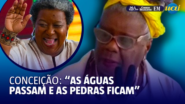 Conceição Evaristo discursa em posse da nova ministra dos Direitos Humanos