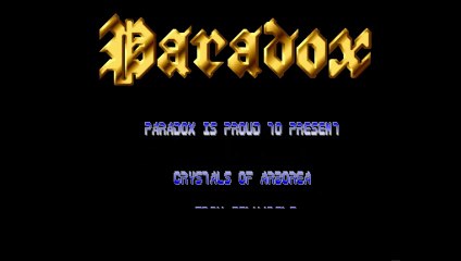 Amiga Cracktro - Crystals of Arborea by Paradox
