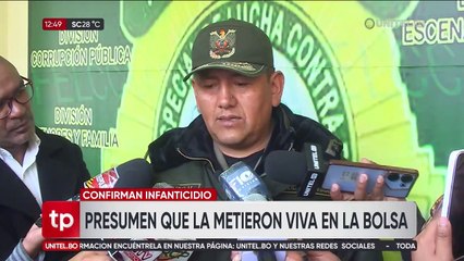 Bebé hallada sin vida en un barrio paceño murió por asfixia; sospechan que fue abandonada con vida, según la Policía