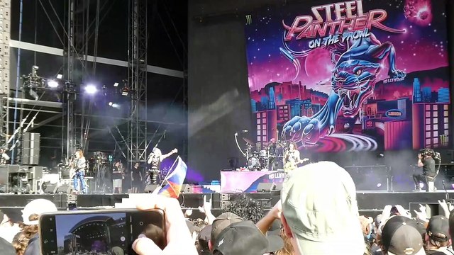 STEEL PANTHER - Eyes of a Panther -Tomorrow Night - Hellfest 28/06/2024