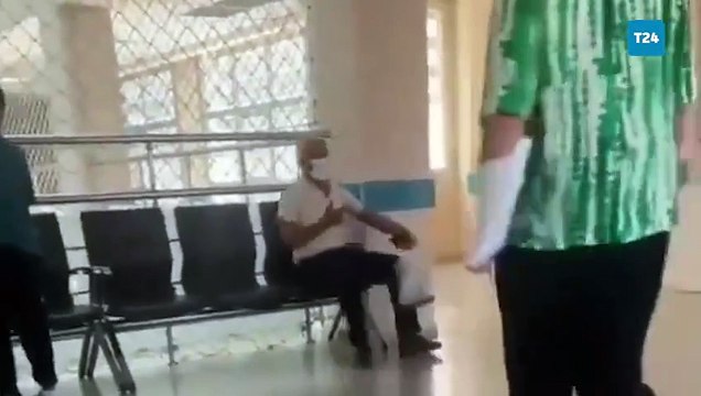 Mersin'de bir vatandaş Yetişin, cin çarptı beni diyerek hastaneye gittiği anlar sosyal medyada gündem oldu