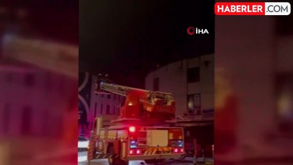 Konya'da Asırlık Çarşıda Yangın Paniği