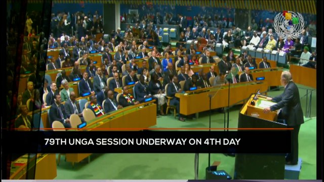 FTS 16:30 27-09: 79th UNGA session underway on 4th day