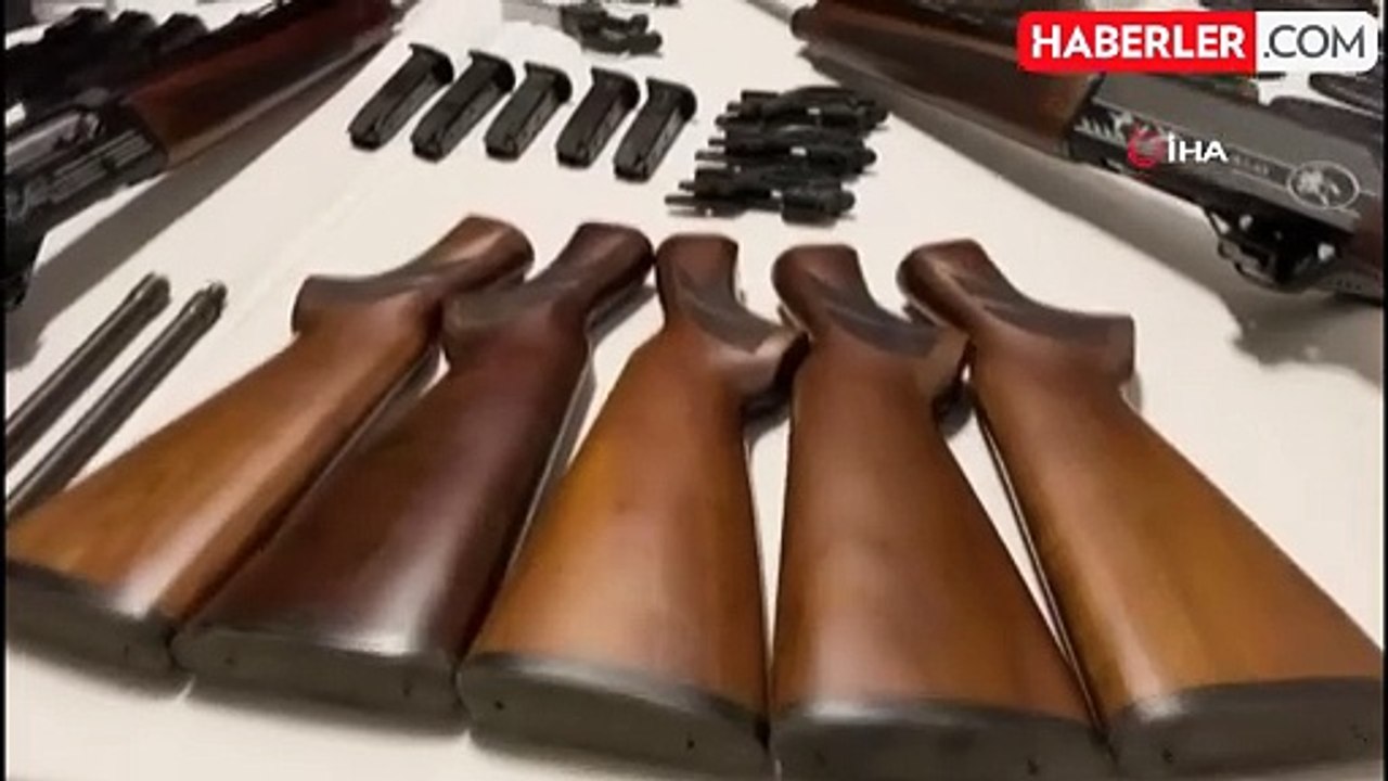 Kütahya'da Kaçak Silah Operasyonu: Çok Sayıda Silah Ele Geçirildi