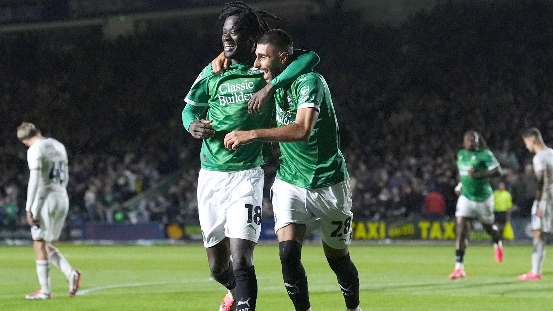 Plymouth Argyle v Luton Town