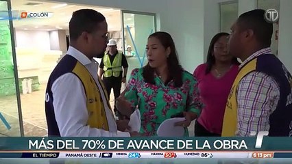 Construcción de nuevo complejo hospitalario de Colón presenta 80% de avance