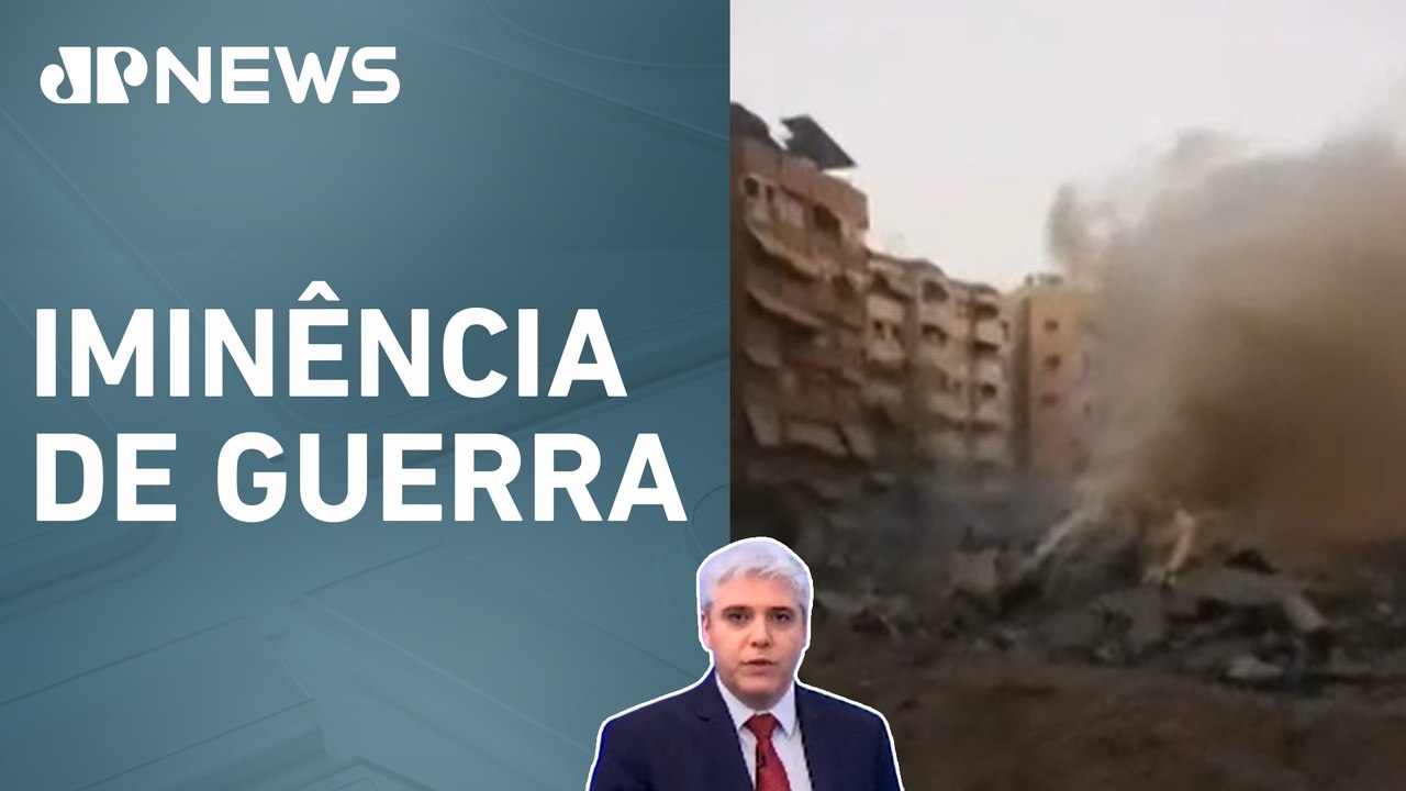 Israel bombardeia área residencial no Líbano em tentativa de matar líder do Hezbollah