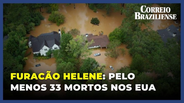 Furacão Helene provoca mortes e inundações 'catastróficas' nos EUA