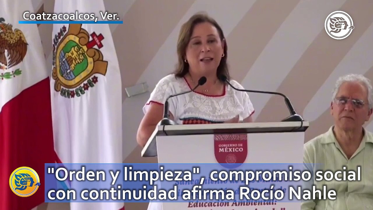 "Orden y limpieza", compromiso social con continuidad afirma Rocío Nahle