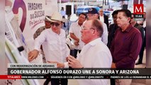 Alfonso Durazo y Ken Salazar supervisan avances en modernización de aduanas en Sonora