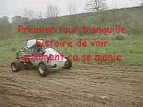 1er essai kart cross